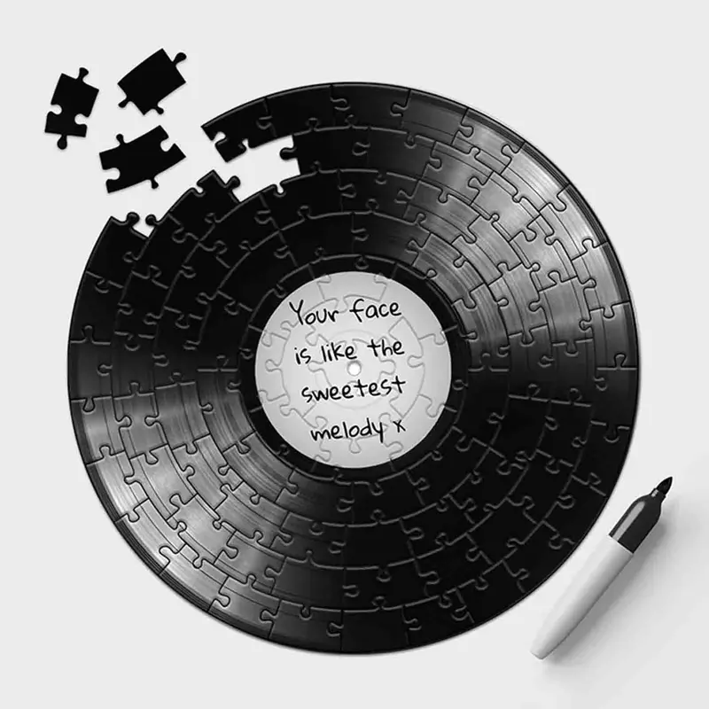 12inch Record Jigsaw Puzzle
