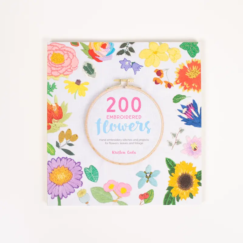 200 Embroidered Flowers' by Kirsten Gula
