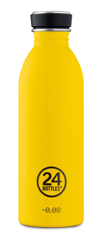 24 Bottles Urban Bottle 500ml Stone Taxi Yellow