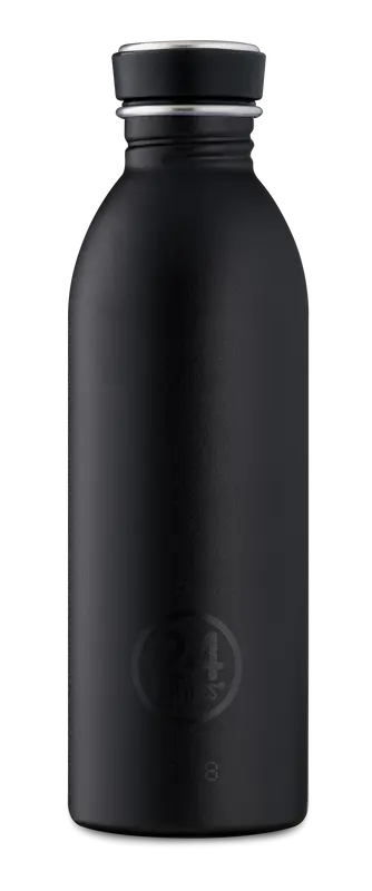 24 Bottles Urban Bottle 500ml Stone Tuxedo Black