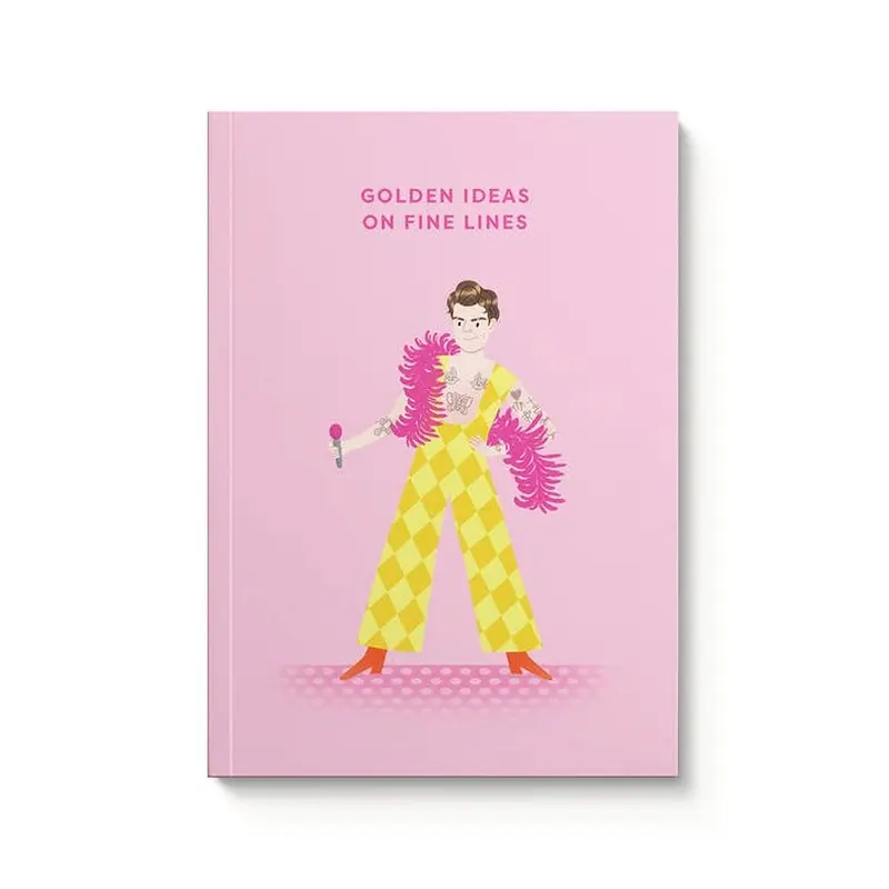 A5 Notitieboek Golden Ideas On Fine Lines