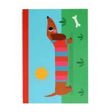 A5 Notitieboek Teckels/Honden