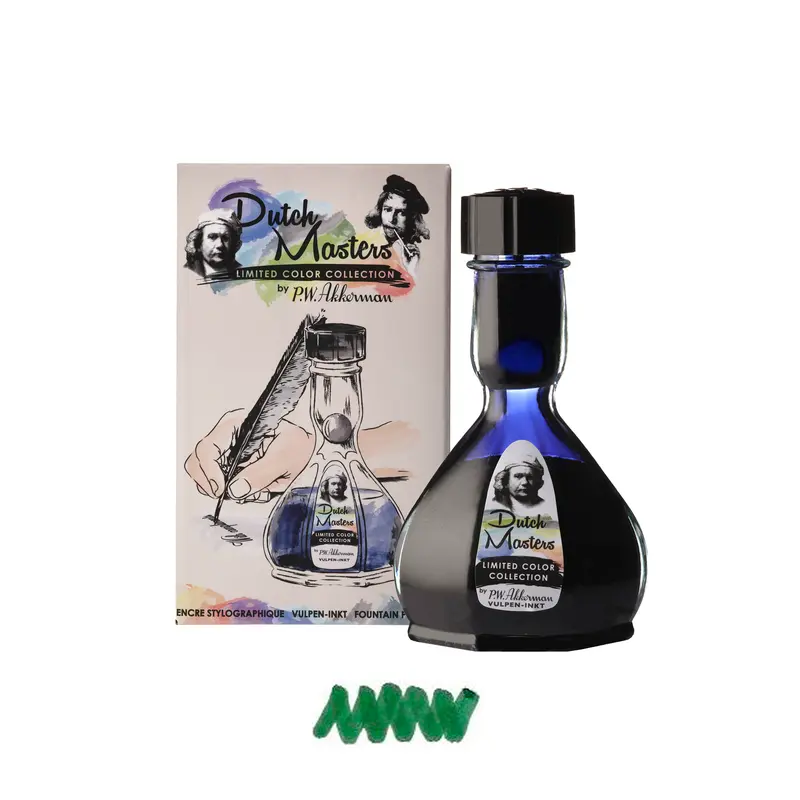 Akkerman Dutch Masters vulpeninkt 120ml - 2. Dou's Emerald groen