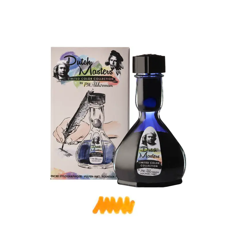 Akkerman Dutch Masters vulpeninkt 120ml - 3. Gele Oker van Frans