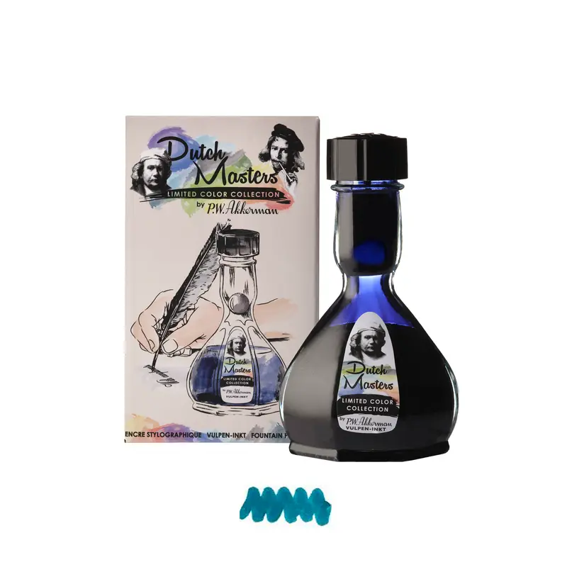 Akkerman Dutch Masters vulpeninkt 120ml - 5. Israel's zeeblauw