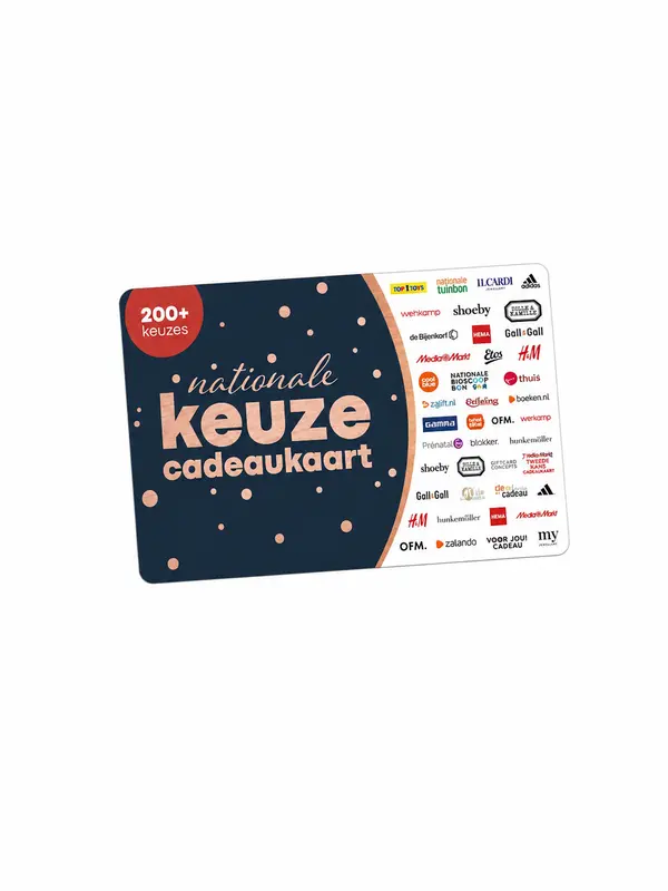 Alles-in-1 Keuze Cadeaukaart - Color