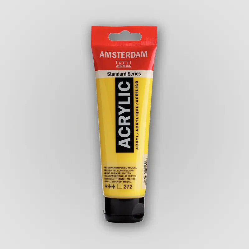 Amsterdam Acrylverf 272 Transparantgeel Middel 120ml