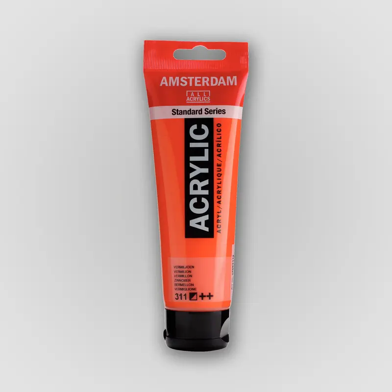 Amsterdam Acrylverf 311 Vermiljoen 120ml