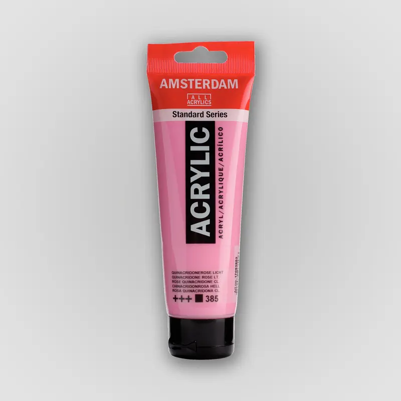 Amsterdam Acrylverf 385 Quinacridoneroze Licht 120ml
