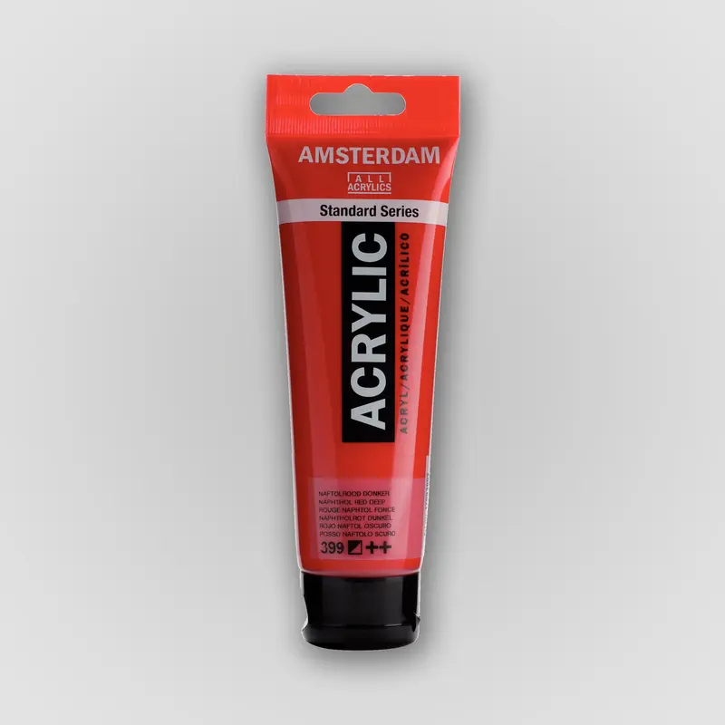 Amsterdam Acrylverf 399 Naftolrood Donker 120ml