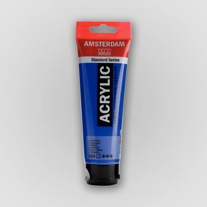 Amsterdam Acrylverf 504 Ultramarijn 120ml