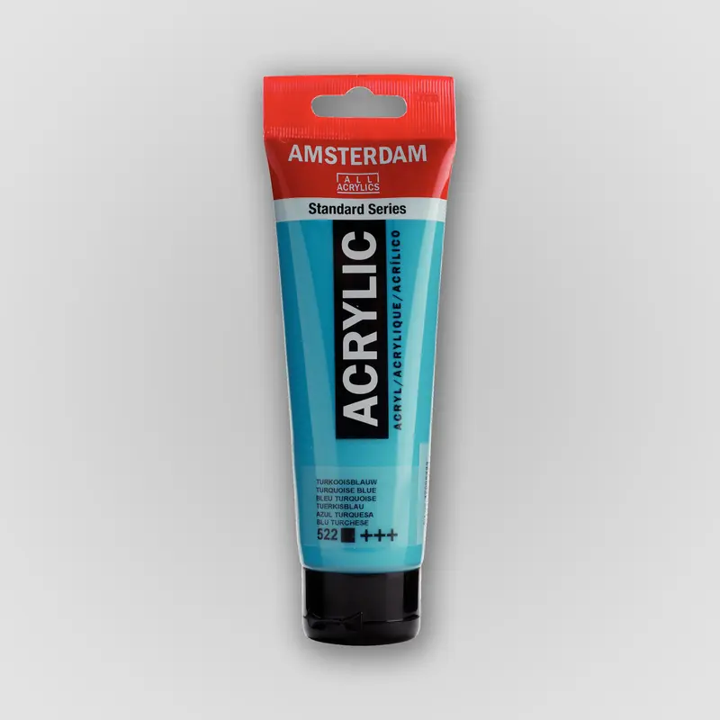 Amsterdam Acrylverf 522 Turkooisblauw 120ml