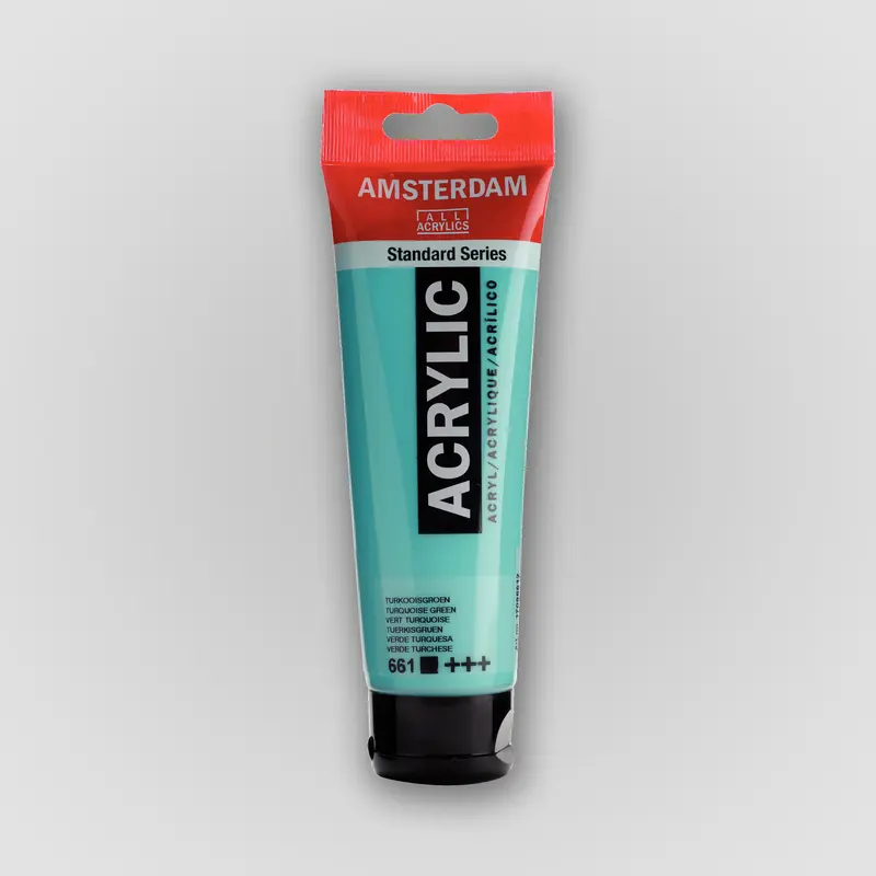 Amsterdam Acrylverf 661 Turkooisgroen 120ml