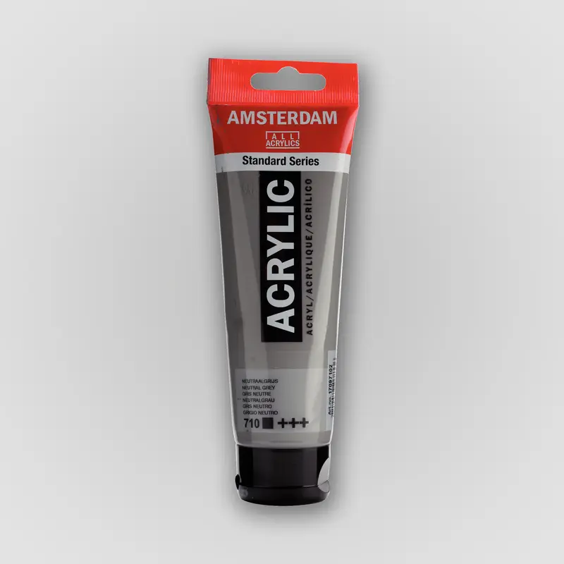 Amsterdam Acrylverf 710 Neutraalgrijs 120ml