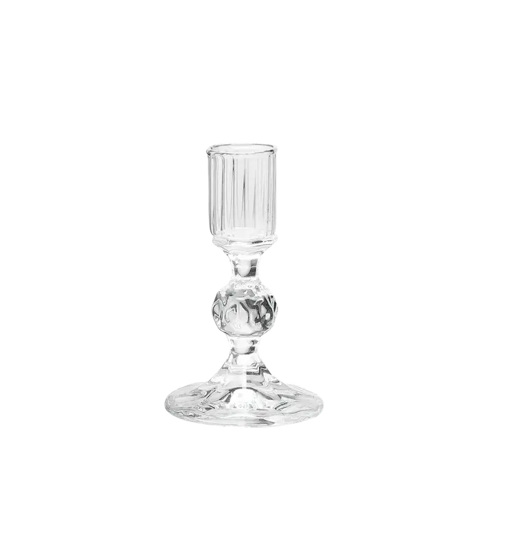 Anna + Nina - Clear Gemma Candle Holder