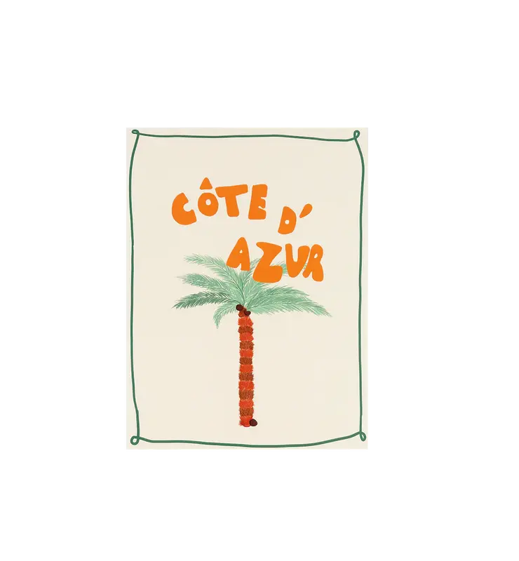 Anna Nina Côte d'Azur Poster