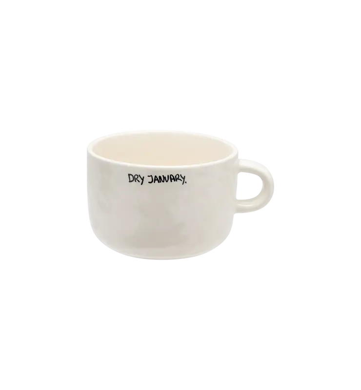 Anna + Nina Dry January Cappuccino Mug