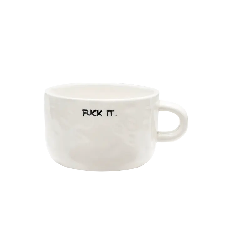 Anna + Nina Fuck It Cappuccino Mug