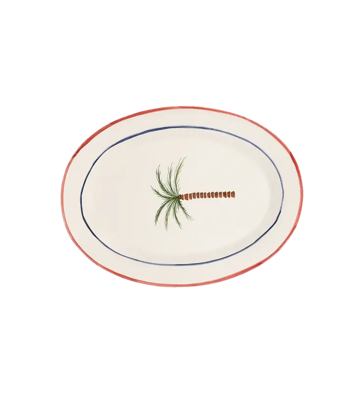 Anna Nina Palm Tree Serving Platter