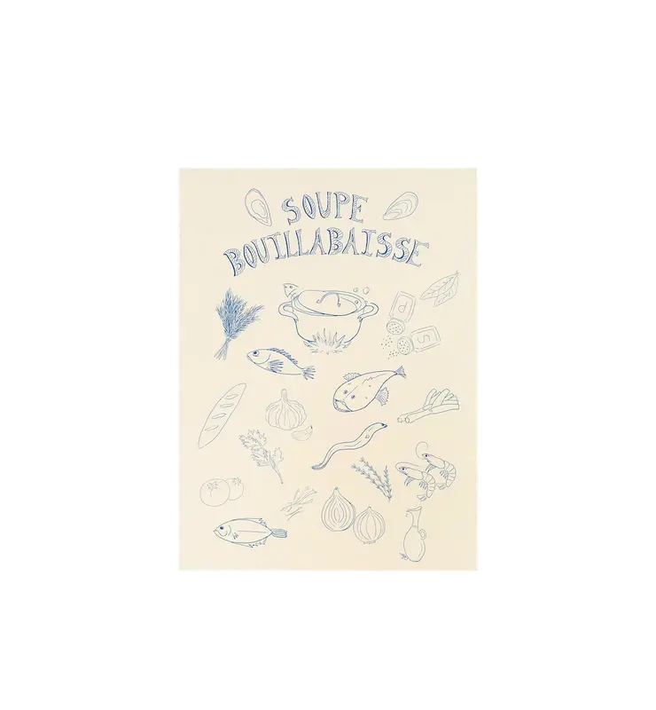 Anna Nina Soupe Bouillabaisse Poster