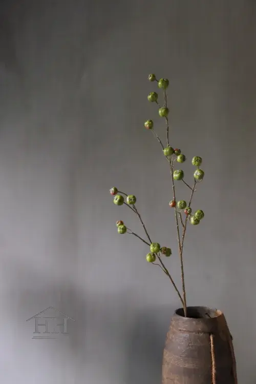 Appeltjes kunsttak groen - 92cm