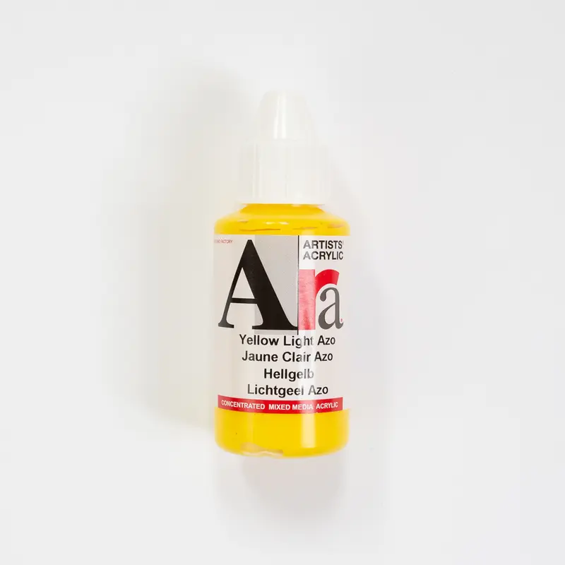 Ara Acrylic 100ml 012 Yellow Light Azo A