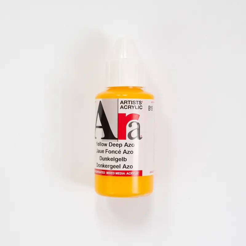 Ara Acrylic 100ml 015 Yellow Deep Azo B