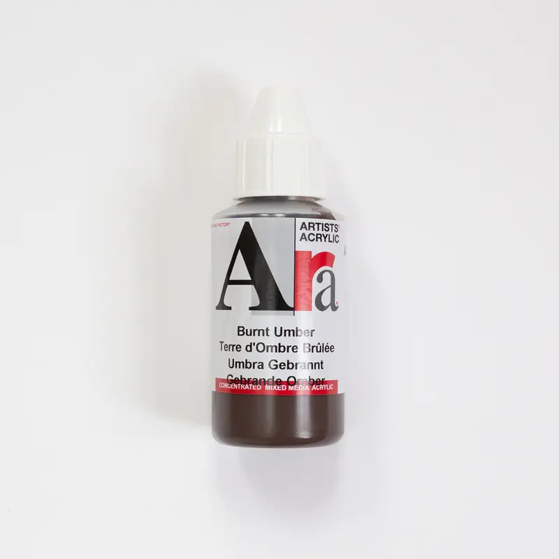Ara Acrylic 100ml 070 Burnt Umber A