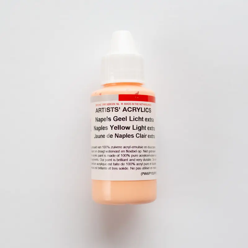 Ara Acrylic 100ml 114 Naples Yellow Light Extra A
