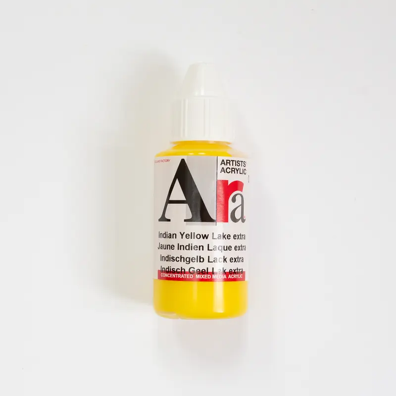 Ara Acrylic 100ml 125 Indian Yellow Lake Extra C