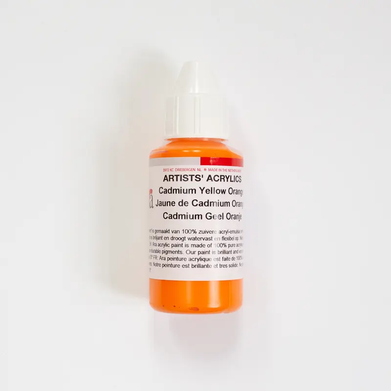 Ara Acrylic 100ml 142 Cadmium Yellow Orange D