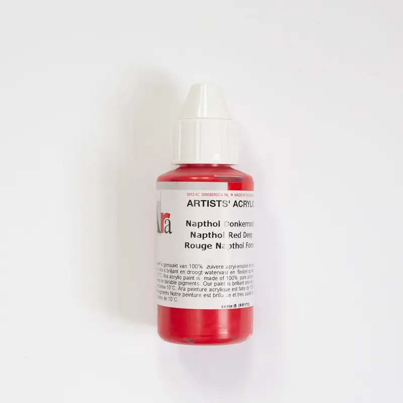 Ara Acrylic 100ml 177 Naphthol Red Deep B