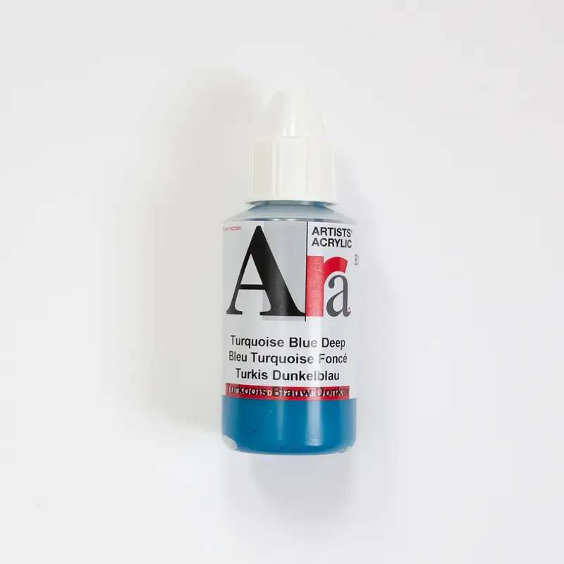 Ara Acrylic 100ml 265 Turquoise Blue Deep A