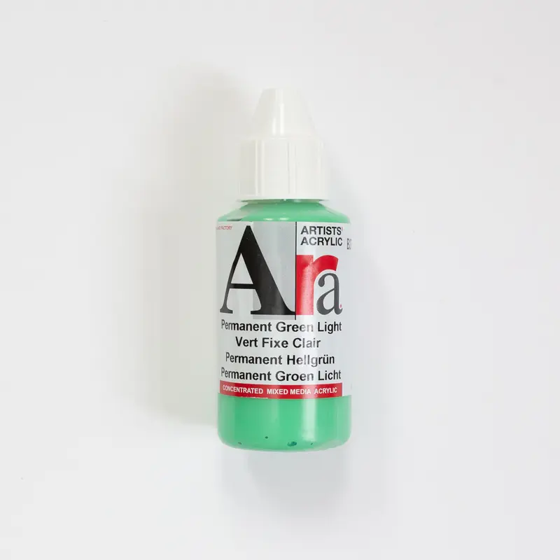 Ara Acrylic 100ml 277 Permanent Green Light B