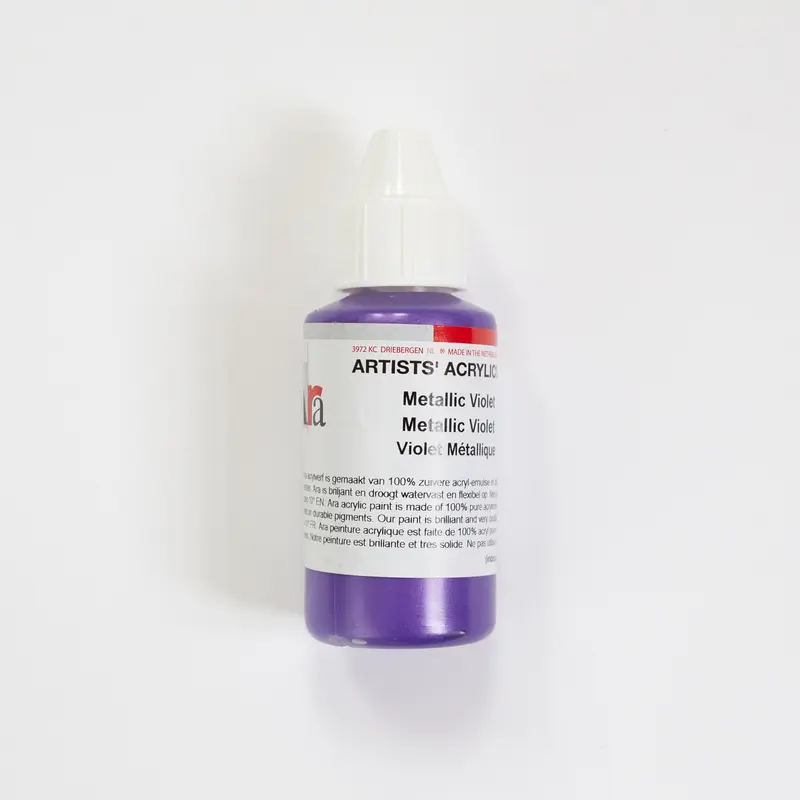 Ara Acrylic 100ml 580 Metallic Violet C