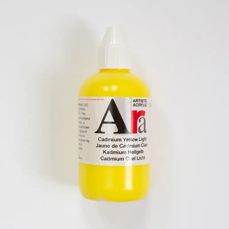 Ara Acrylic 250ml 011 Cadmium Yellow D