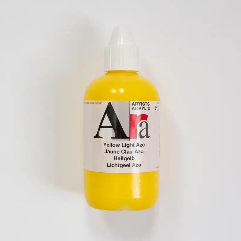 Ara Acrylic 250ml 012 Yellow Light Azo A