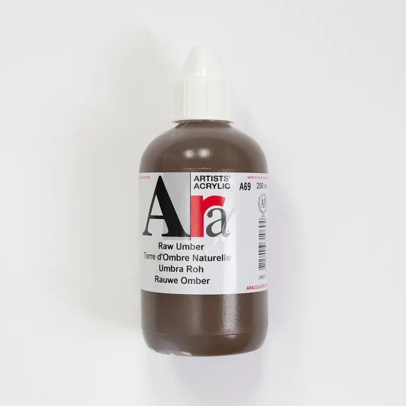 Ara Acrylic 250ml 069 Raw Umber A