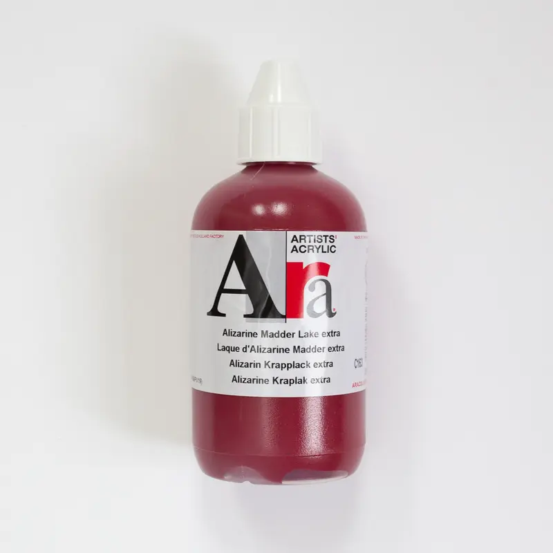 Ara Acrylic 250ml 163 Alizarin Madder Lake Extra C
