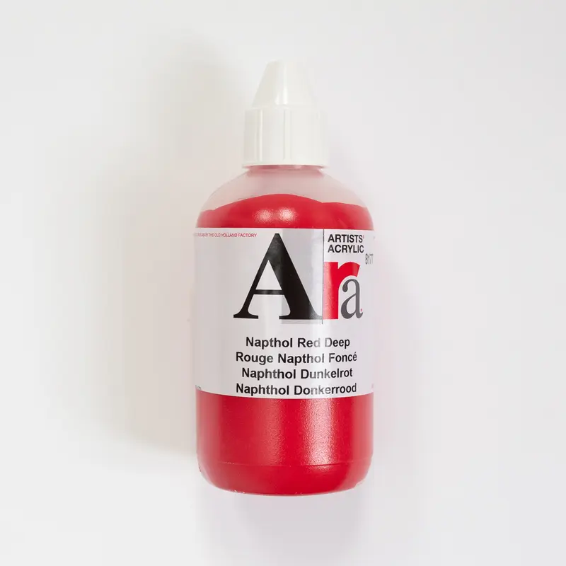 Ara Acrylic 250ml 177 Naphthol Red Deep B