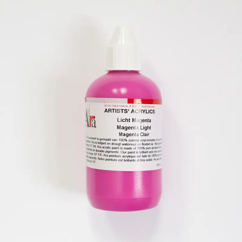 Ara Acrylic 250ml 182 Light Magenta B