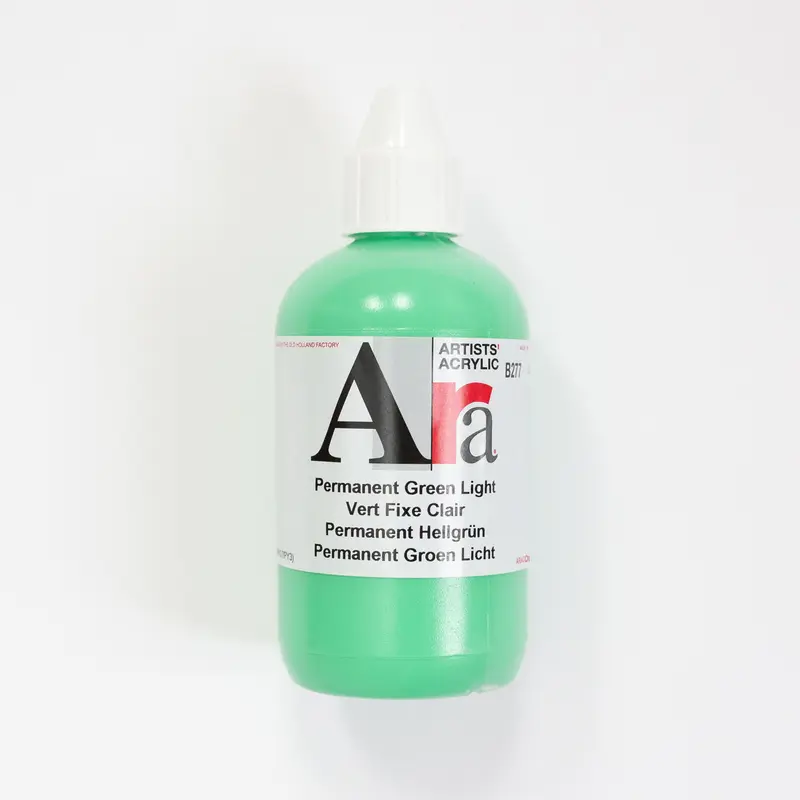 Ara Acrylic 250ml 277 Permanent Green Light B