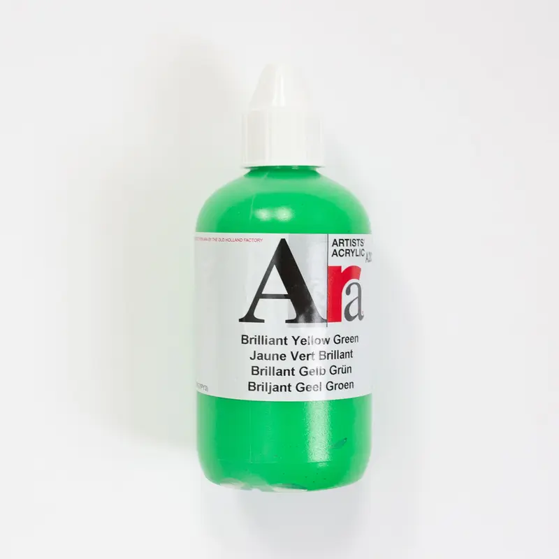Ara Acrylic 250ml 283 Brilliant Yellow Green A