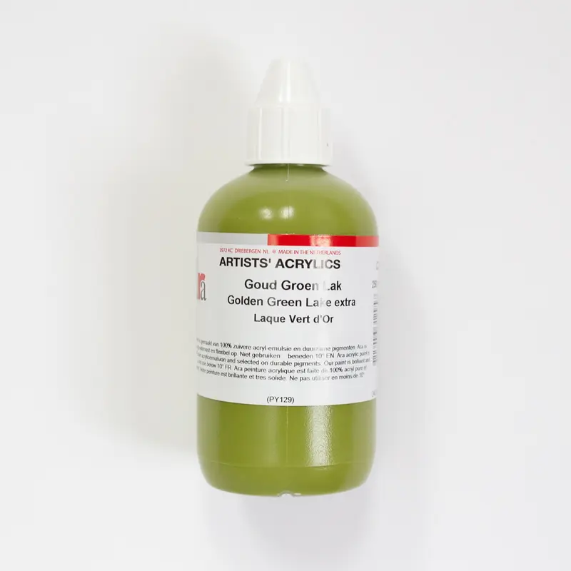 Ara Acrylic 250ml 295 Golden Green Lake C
