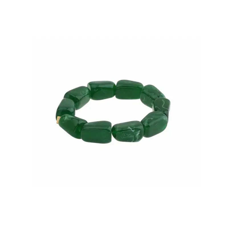 Armbandje kralen - Groen