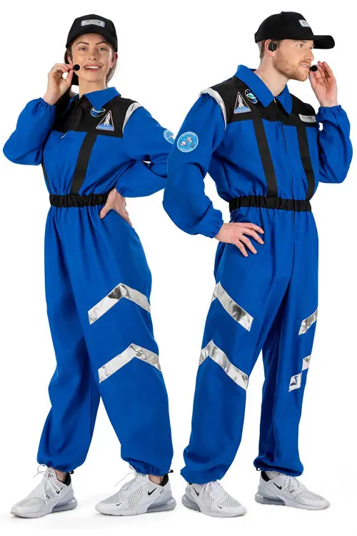 Astronaut blauw mt. XL (jumpsuit + pet)