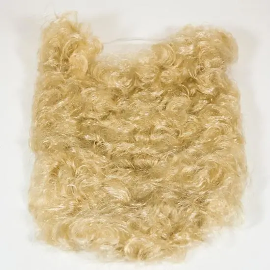 Baard + snor blond (35cm)