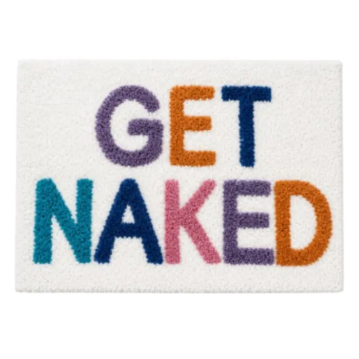 Badmat 'Get naked' wit