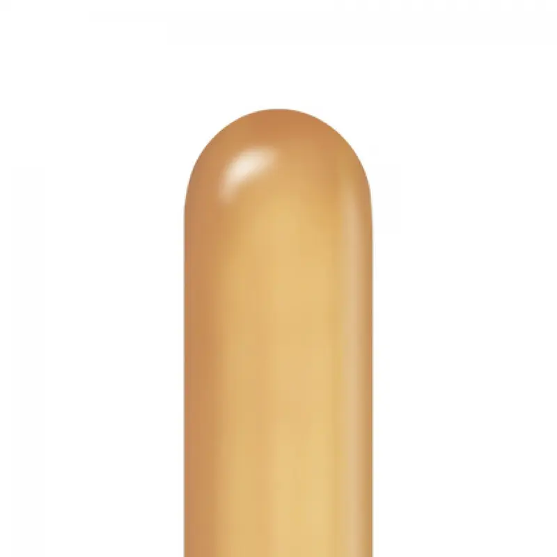 Ballon Q260 chrome gold 100 st.