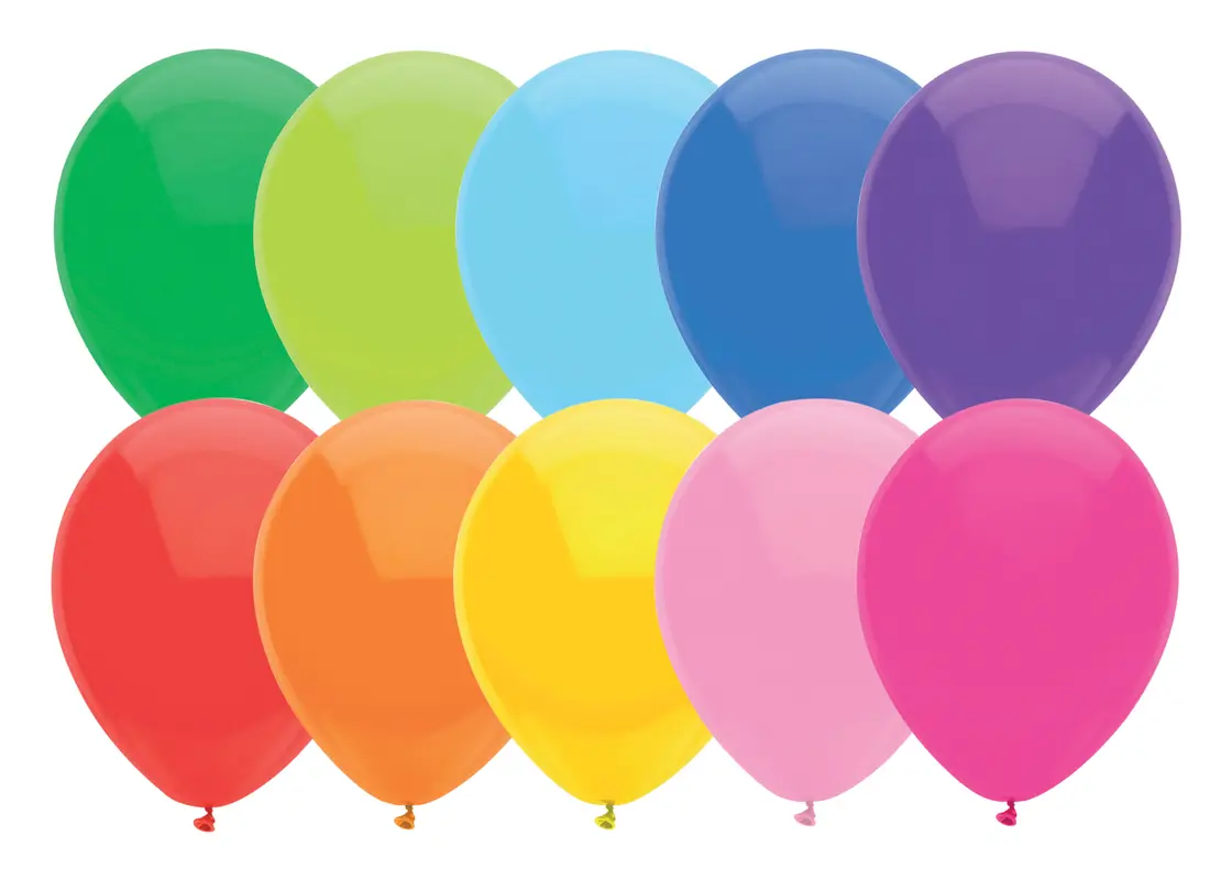 Ballonnen 50st. Assorti standaard